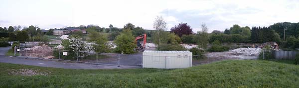 . . .the houses are just heaps of rubble