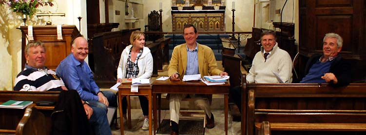 Parish Councillors at the AGM